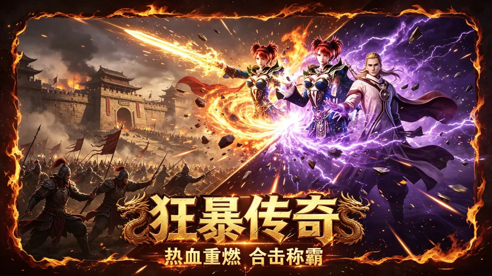 狂暴传奇官网：装备神兵养成全攻略 圣灵进阶零氪毕业提战技巧